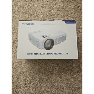 YOWHICK 1080P Mini LCD Video Projector DP01